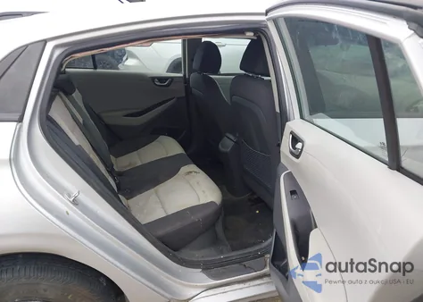 2017 Hyundai Ioniq Hybrid Blue из США, поврежденный, VIN KMHC65LC5HU024227